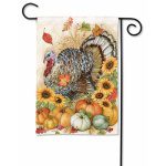 Harvest Turkey Garden Flag | Fall, Thanksgiving, Garden, Flags