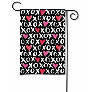 Heart Hugs and Kisses Garden Flag | Valentine's Day, Cool, Flags