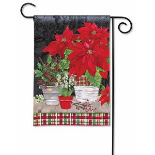Holiday Gathering Garden Flag | Christmas, Floral, Garden, Flags