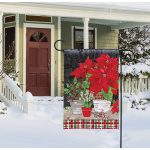 Holiday Gathering Garden Flag | Christmas, Floral, Garden, Flags