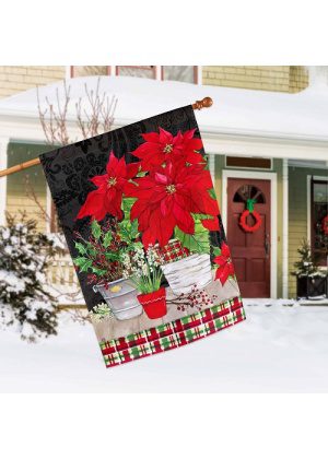 Holiday Gathering House Flag | Christmas, Outdoor, House, Flags