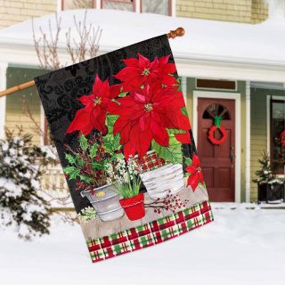 Holiday Gathering House Flag | Christmas, Outdoor, House, Flags