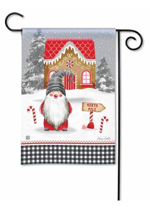 Holiday Gnome Garden Flag | Christmas, Decorative, Garden, Flag