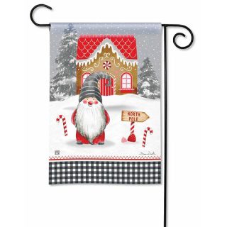 Holiday Gnome Garden Flag | Christmas, Decorative, Garden, Flag