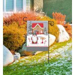 Holiday Gnome Garden Flag | Christmas, Decorative, Garden, Flag