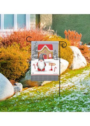 Holiday Gnome Garden Flag | Christmas, Decorative, Garden, Flag