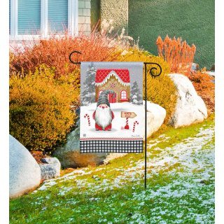 Holiday Gnome Garden Flag | Christmas, Decorative, Garden, Flag