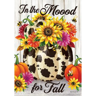 In the Moood Flag | Fall, Inspirational, Floral, Decorative, Flags
