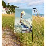 Pelican Island Garden Flag | Summer, Bird, Beach, Garden, Flags