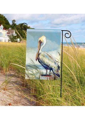 Pelican Island Garden Flag | Summer, Bird, Beach, Garden, Flags