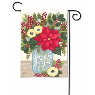 Rustic Winter Bouquet Garden Flag | Christmas, Garden, Flags