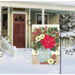 Rustic Winter Bouquet Garden Flag | Christmas, Garden, Flags