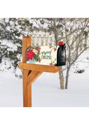 Rustic Winter Bouquet Mailbox Cover | Christmas, Mailbox, Covers