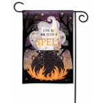 Sit a Spell Garden Flag | Halloween, Decorative, Garden, Flags