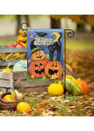 Trick or Treat Garden Flag | Halloween, Decorative, Garden, Flags