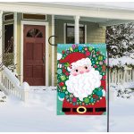 Very Merry Santa Garden Flag | Christmas, Yard, Garden, Flags