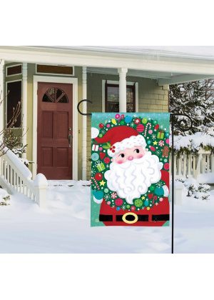 Very Merry Santa Garden Flag | Christmas, Yard, Garden, Flags