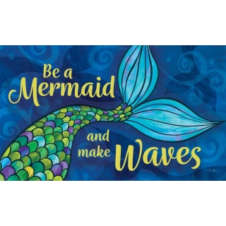 Be a Mermaid Doormat | Decorative Doormats, MatMates, Doormat