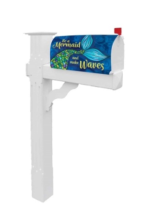 Be a Mermaid Mailbox Cover | Mailbox, Covers, Mail, Wraps