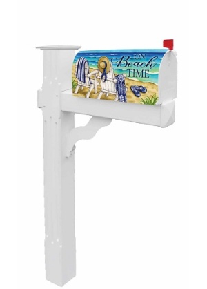 Beach Adirondacks Mailbox Cover | Mailbox, Covers, Wraps