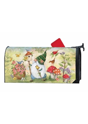 Birdhouse Gnome Mailbox Cover | Mailbox Covers | MailWraps