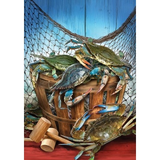 Blue Crabs Flag | Summer, Cool, Animal, Lawn, Decorative, Flags