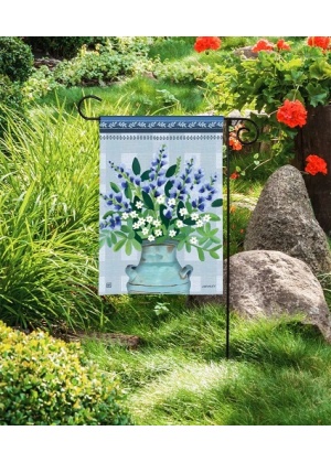 Bluebonnets Garden Flag | Spring, Floral, Cool, Yard, Garden, Flag