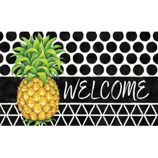 Bold Pineapple Doormat | Decorative Doormat | MatMate | Doormat