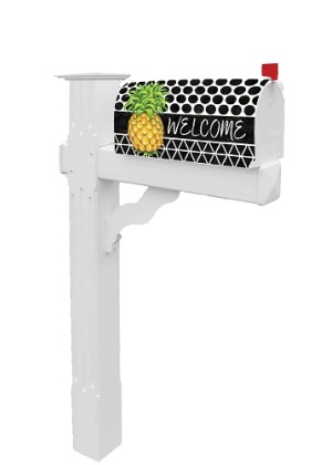 Bold Pineapple Mailbox Cover | Mailbox Covers | Mailbox Wraps