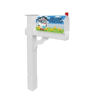 Chicken Coop Mailbox Cover | Mailbox Covers | Mailbox Wraps