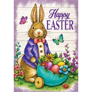 Easter Bunny Flag | Easter, Decorative, Cool, Garden, House, Flag