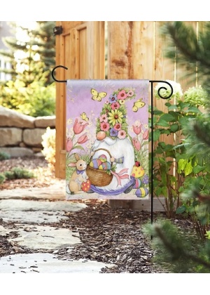 Easter Gnome Garden Flag | Easter, Decorative, Garden, Flags