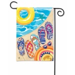 Flip Flops Garden Flag | Summer, Yard, Lawn, Cool, Garden, Flags