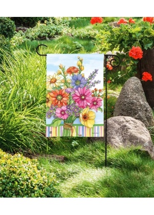 Flower Market Garden Flag | Spring, Floral, Cool, Garden, Flags