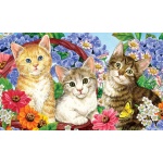 Garden Kitties Doormat | Decorative Doormats | MatMates