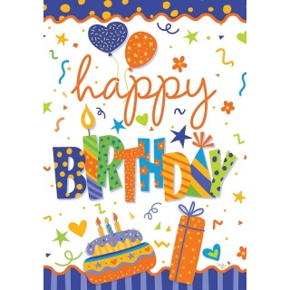 Happy Birthday Party Flag | Birthday, Celebration, Decorative, Flag