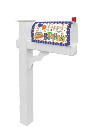 Happy Birthday Party Mailbox Cover | Mailbox, Covers, Wraps