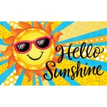 Hello Sunshine Doormat | Decorative Doormats, MatMate, Doormat