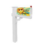 Hello Sunshine Mailbox Cover | Mailbox Covers | Mailbox Wraps
