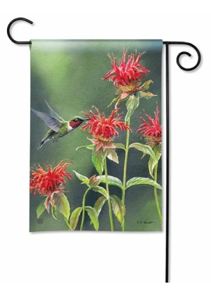 Hummingbird Flutter Garden Flag | Spring, Bird, Cool, Garden, Flag