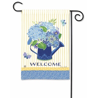 Hydrangea Blue Garden Flag | Spring, Floral, Cool, Garden, Flags