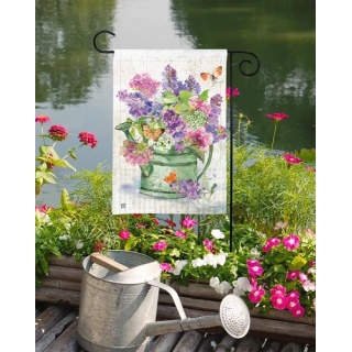 Lovely Lilacs Garden Flag | Spring, Floral, Cool, Garden, Flags