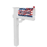 Patriotic Patterns Mailbox Cover | Mailbox Covers | Mailbox Wraps