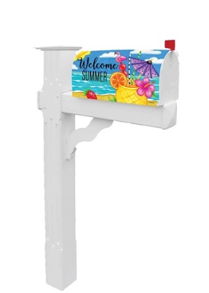 Pineapple Drink Mailbox Cover | Mailbox Covers | Mailbox Wraps