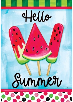 Popsicles Flag | Summer, Cool, Double Sided, Decorative, Flags