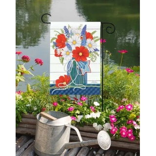 Red, White & Bloom Garden Flag | Patriotic, 4th of July, Cool, Flags