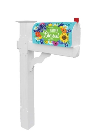 Simply Blessed Mailbox Cover | Mailbox Covers | Mailbox Wraps