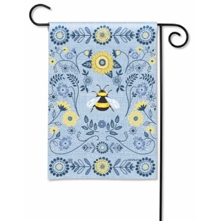 Sunflower Bee Garden Flag | Summer, Floral, Cool, Garden, Flags