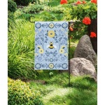 Sunflower Bee Garden Flag | Summer, Floral, Cool, Garden, Flags