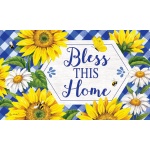 Sunflowers & Daisies Doormat | Decorative Doormats | MatMates